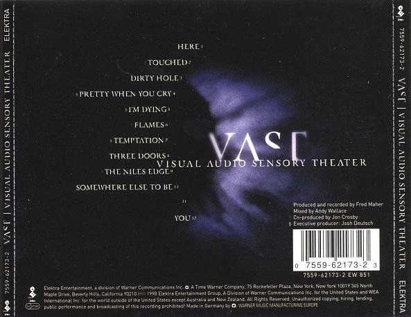 CD: CD VAST - Visual audio sensory theater (1998) – Usato da Möriken AG venduto da mineralia 1