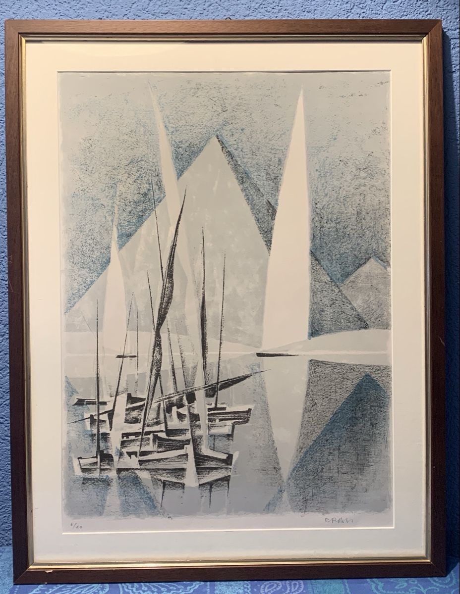 Grafica & Litografie: Lithographie de Cran – Usato da Veytaux venduto da Latourelle