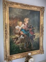 Grossartiges Gemälde von Arthur Hutter 1903