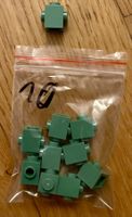 Lego 10 x Brick, Modified 1 x 1 with Studs on 2 Sides -47905