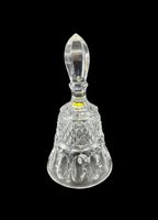 Vintage Lead Crystal Glass Bell Diamond Cut