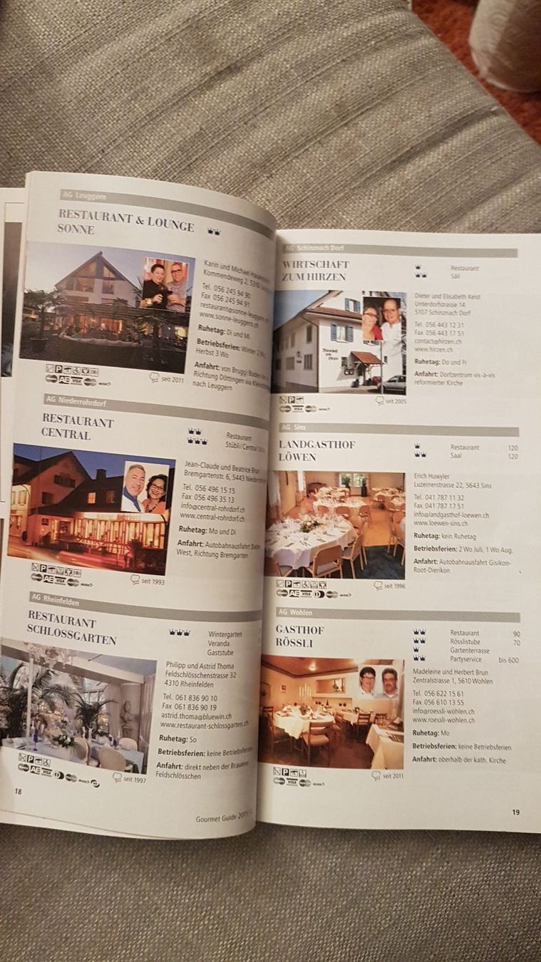 Libri: GILDE Gourmet Guide 2011/12 – Usato da Oberengstringen venduto da Asteroid56 3