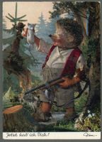 AK color Mecki,der Rattenfänger,Diehl-Film-Produktion≈ 1970 