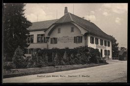 Suhr, Gasthof zum Bären, Bes. F. Stauff