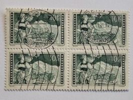 (722) Jungfrau (1930, 1.VI) mit selten schöner Stempelung