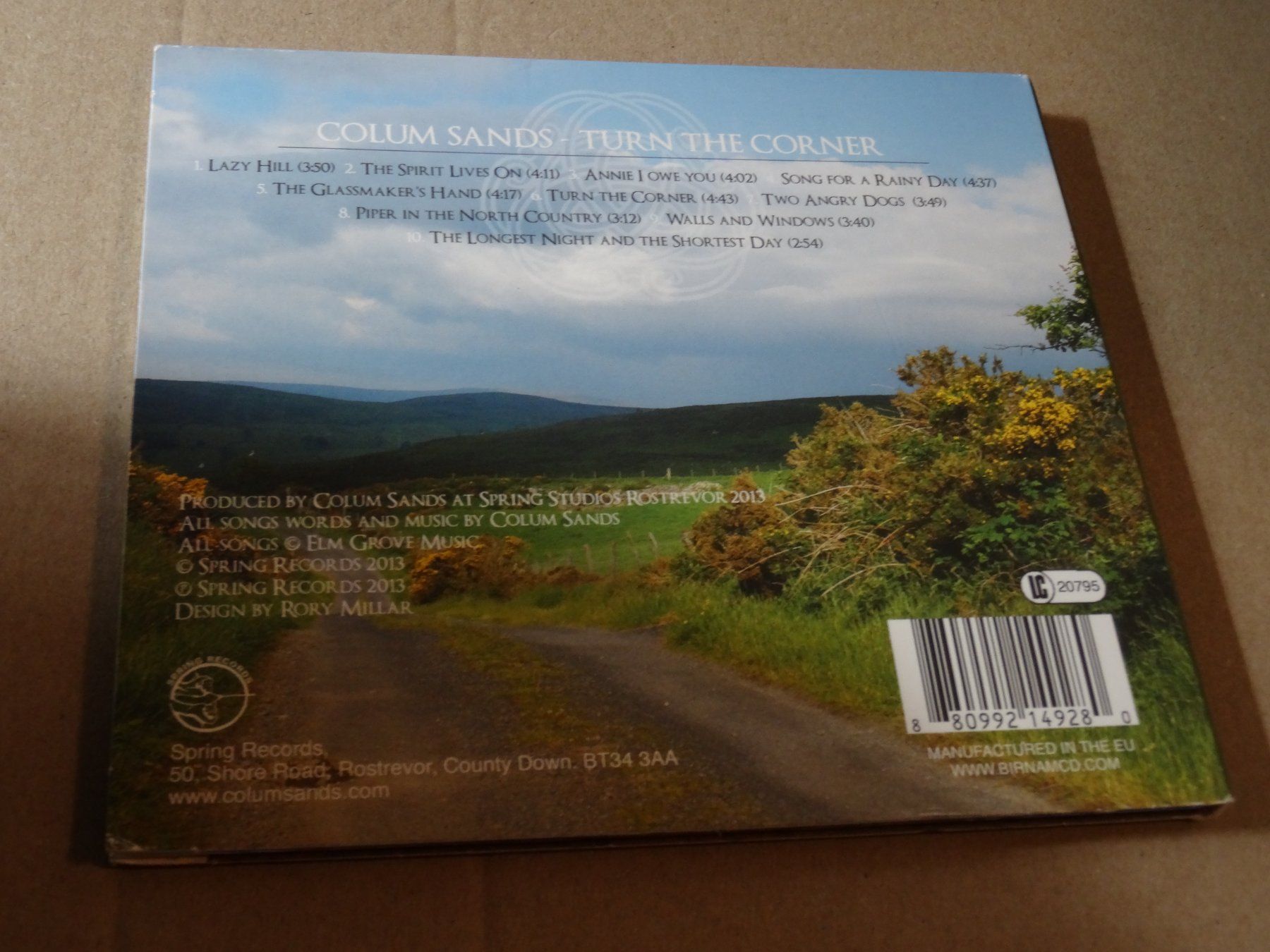 CD: CD Colum Sands Turn The Corner – Usato da Olten venduto da Disc-Ausverkauf 1
