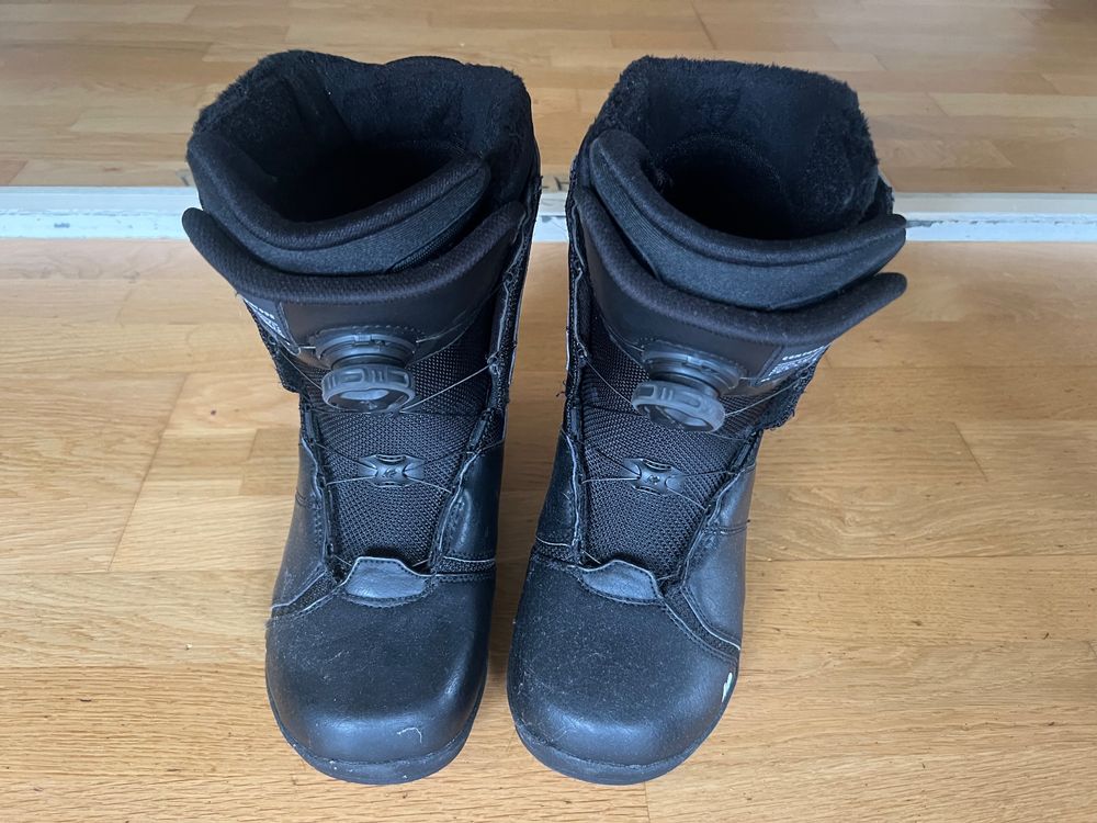 Bottes De Snowboard Deeluxe DNA Day Dreamer - Pour Femmes, Système BOA, Blanc/rose, Neuves