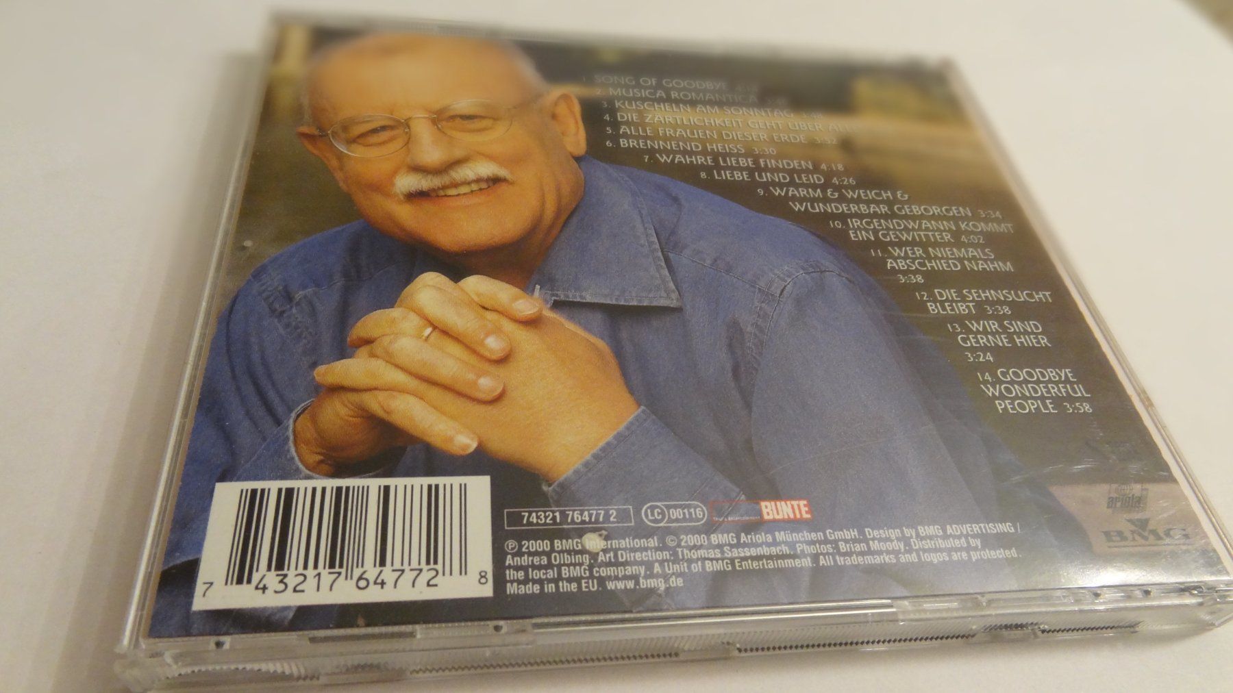 CD: Roger Whittaker - Wunderbar geboren CD – Usato da Olten venduto da Disc-Ausverkauf 1