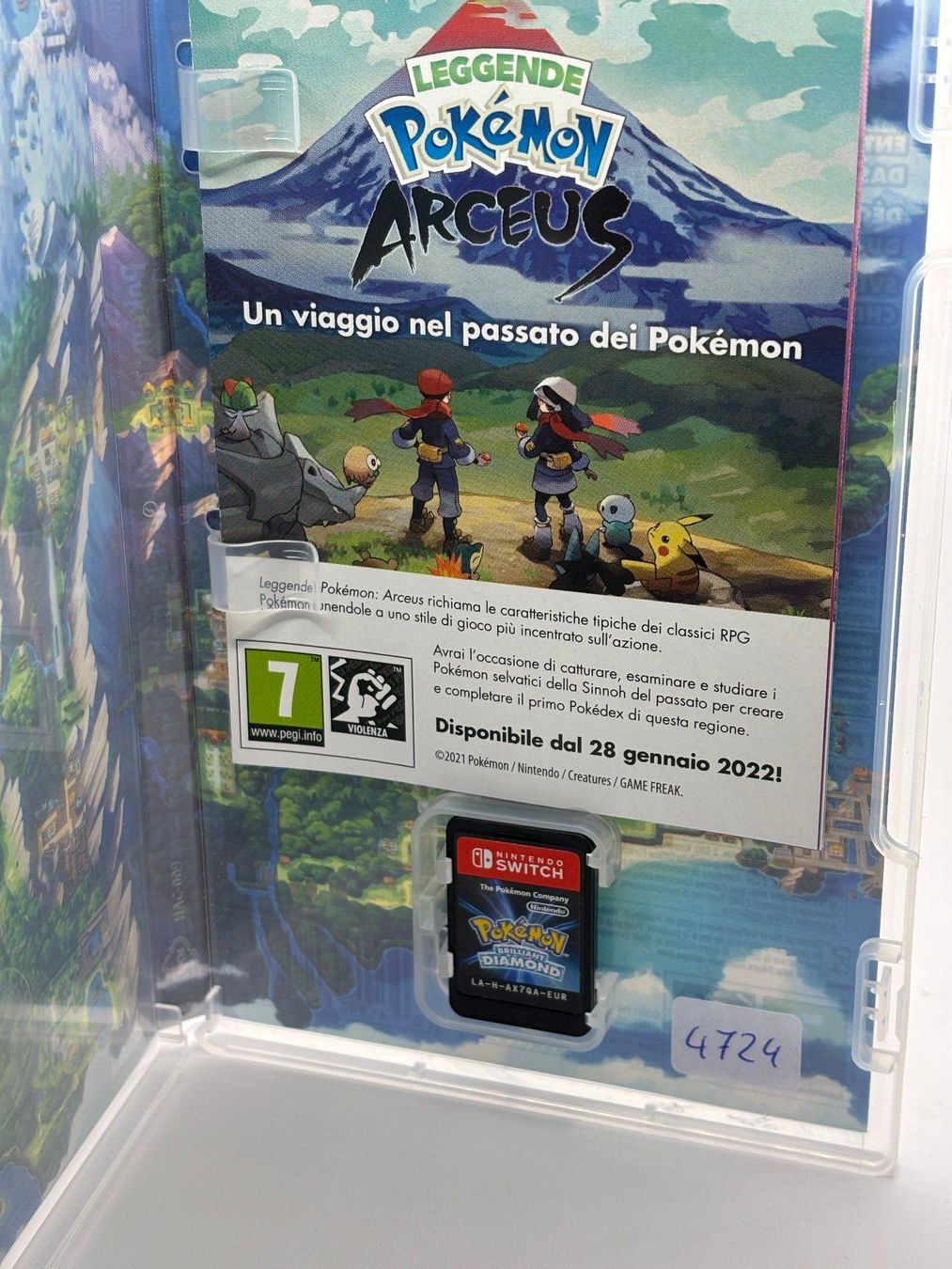 Giochi: NSW - Pokémon Strahlender Diamant – Usato da Allschwil venduto da Bullach 2