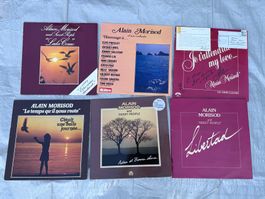 Lot de 33 tours Alain Morisod