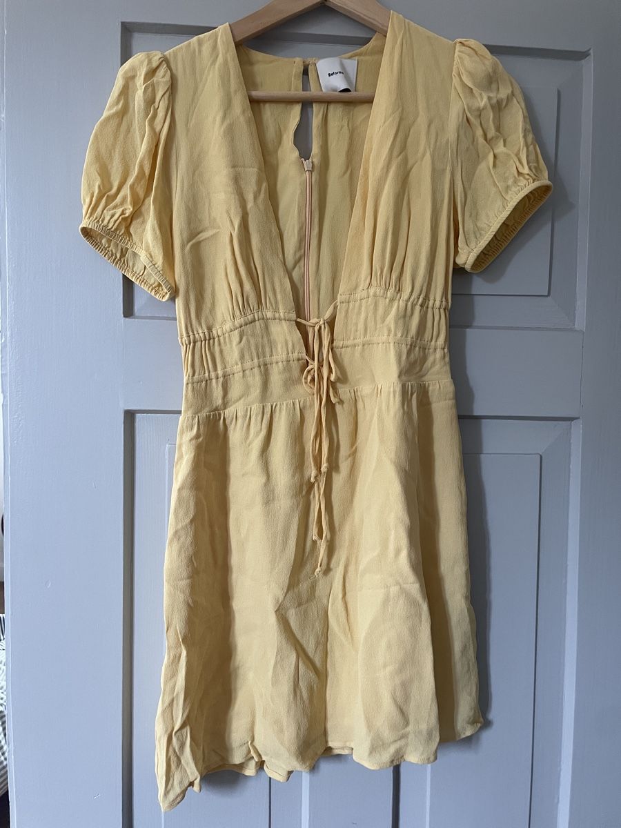Reformation Vestiti: reformation kleid gelb – Usato da Zürich venduto da M500ZH 1