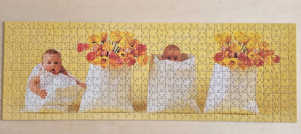 Puzzle 1000 pièces : Anne Geddes : Pique-nique des nounours - Schmidt - Rue des Puzzles