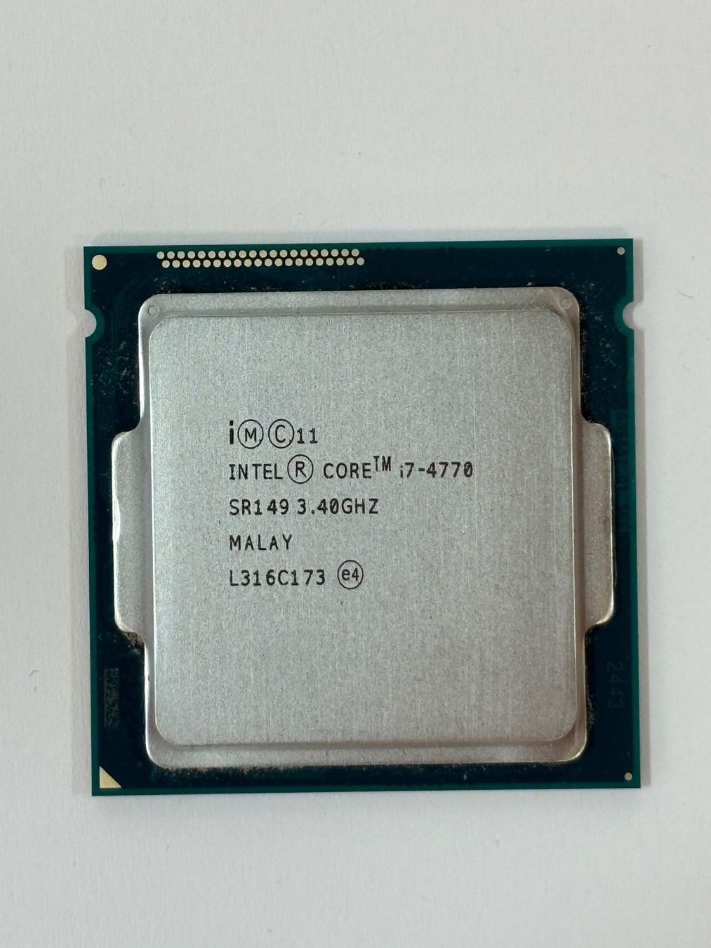 Intel Elektronikbauteile: CPU Intel Core i7-4770, 8 MB Cache, 3.90 GHz – Gebraucht aus Lachen SZ von alcom-electronics