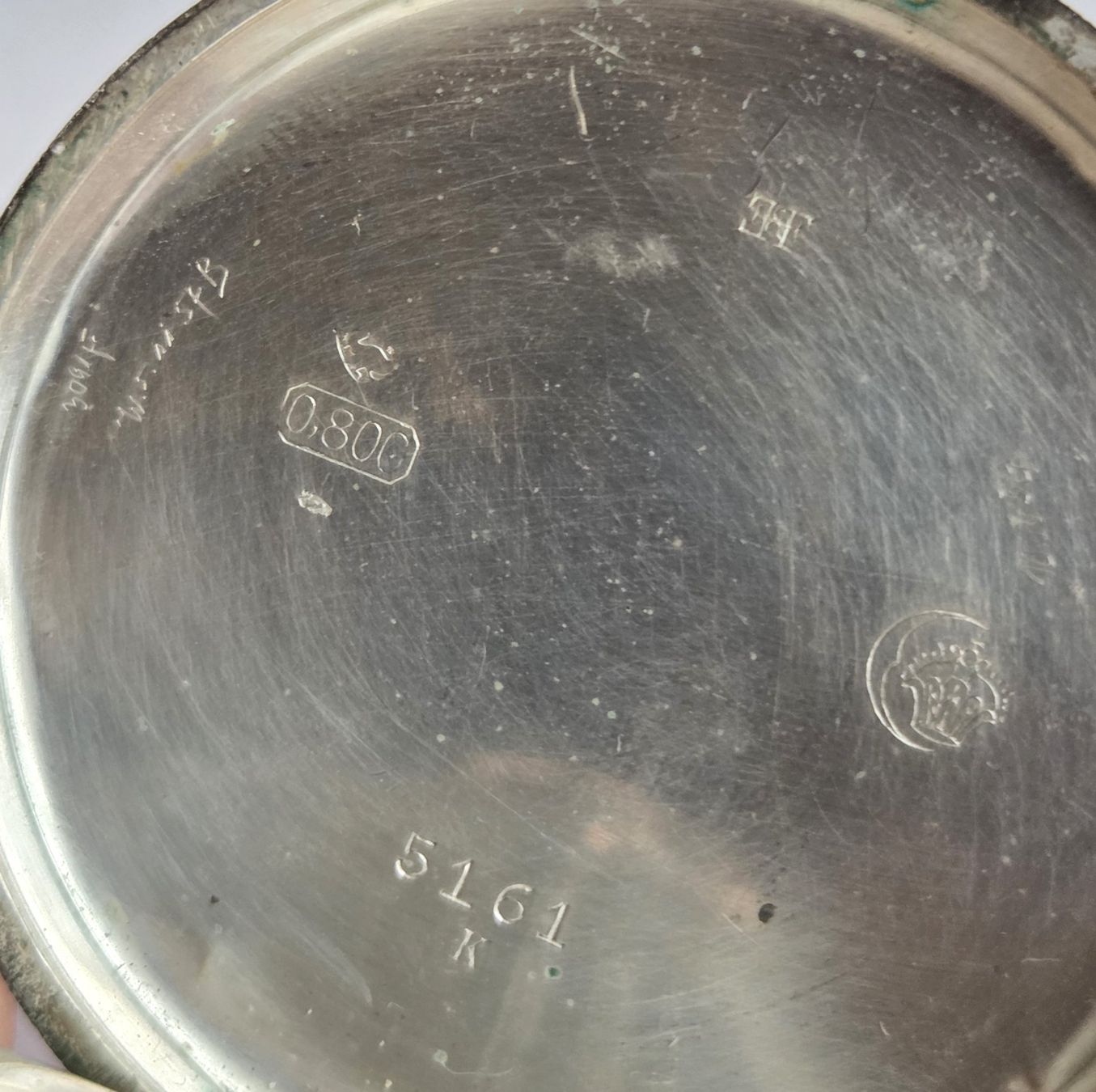 Orologi: Silber Taschenuhr aus Nachlass – Usato da Kriens venduto da 1mars10 4
