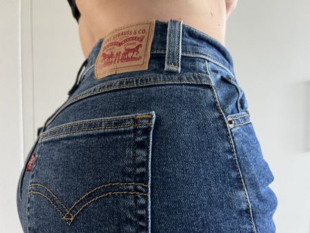 Levis A-Line Mom Shorts, Gr. 27, Denim, festival !