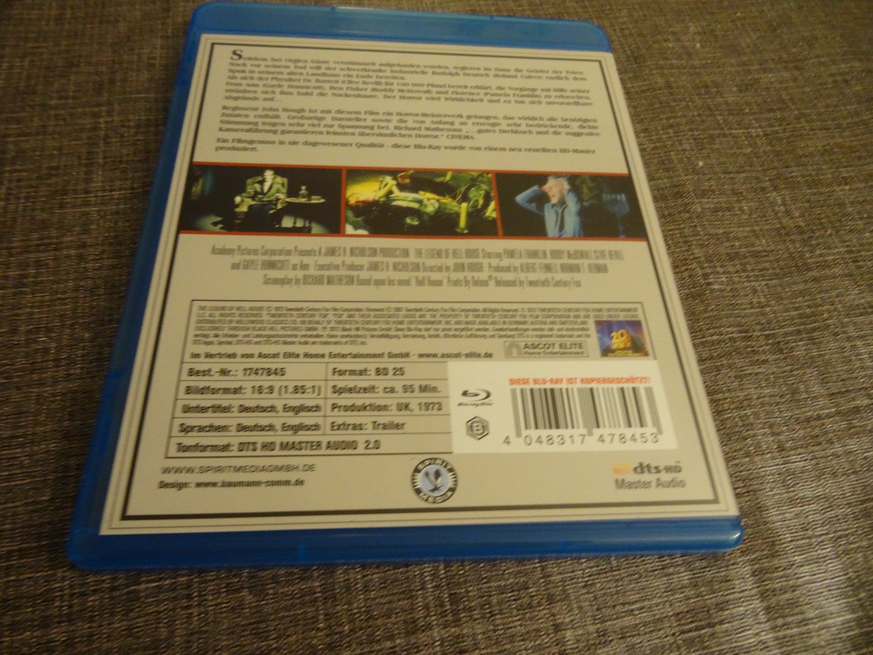 Tutti i DVDs: Blu-ray Tanz der Totenköpfe HD Remastered – Usato da Olten venduto da Disc-Verkauf 2