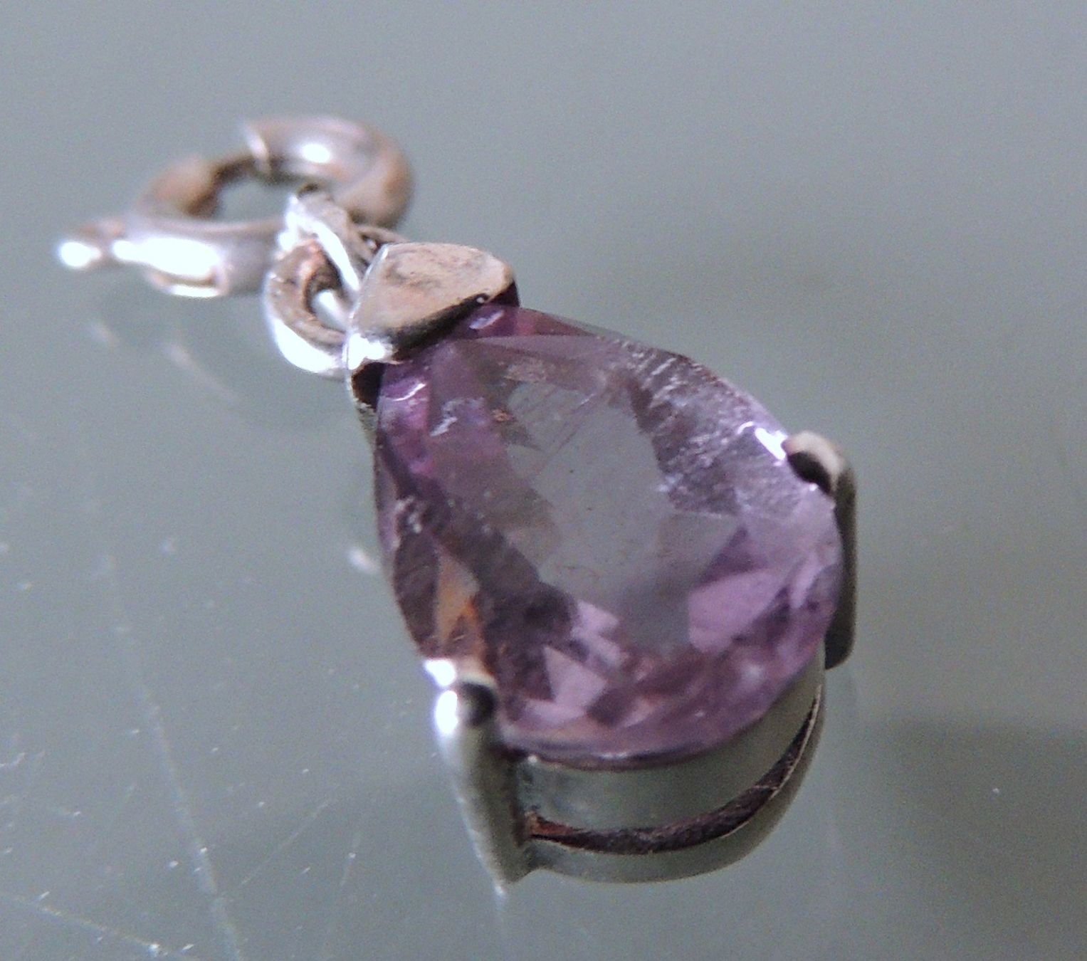 Ciondoli: Amethyst Anhänger Silber 925 – Usato da Waldenburg venduto da schaller707 1