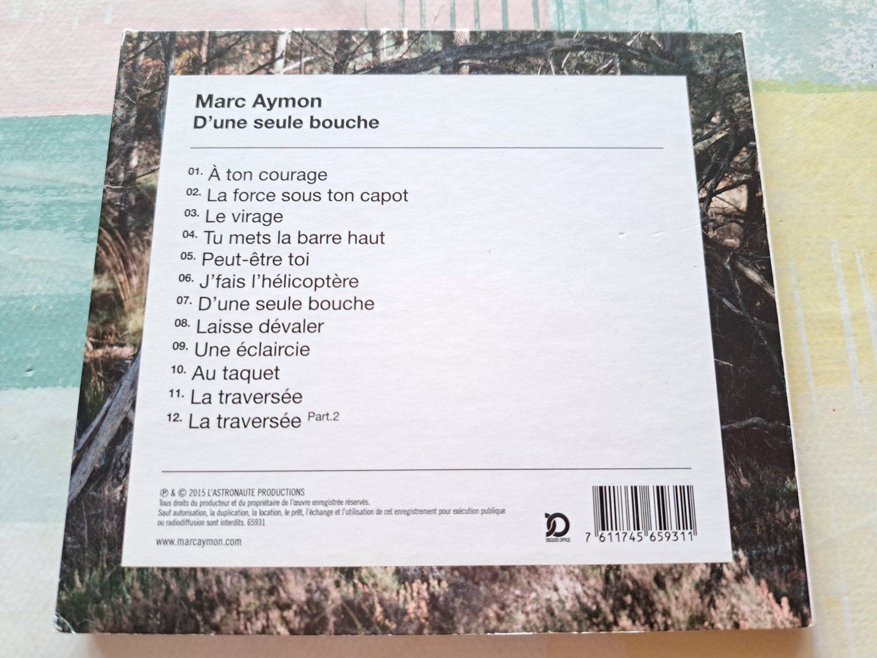 CDs: Cd Marc Aymon - D'une seule bouche – Gebraucht aus Pully von bro_n52j 2