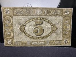 5 Franken Note 1947