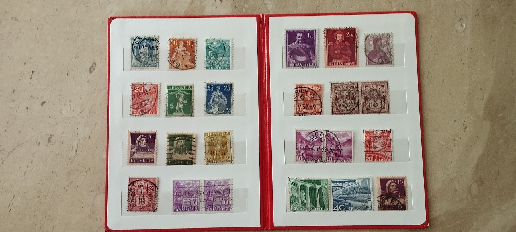 Tous les timbres: Briefmarken uralt  – D'occasion à Oberdorf SO par and_jxk2