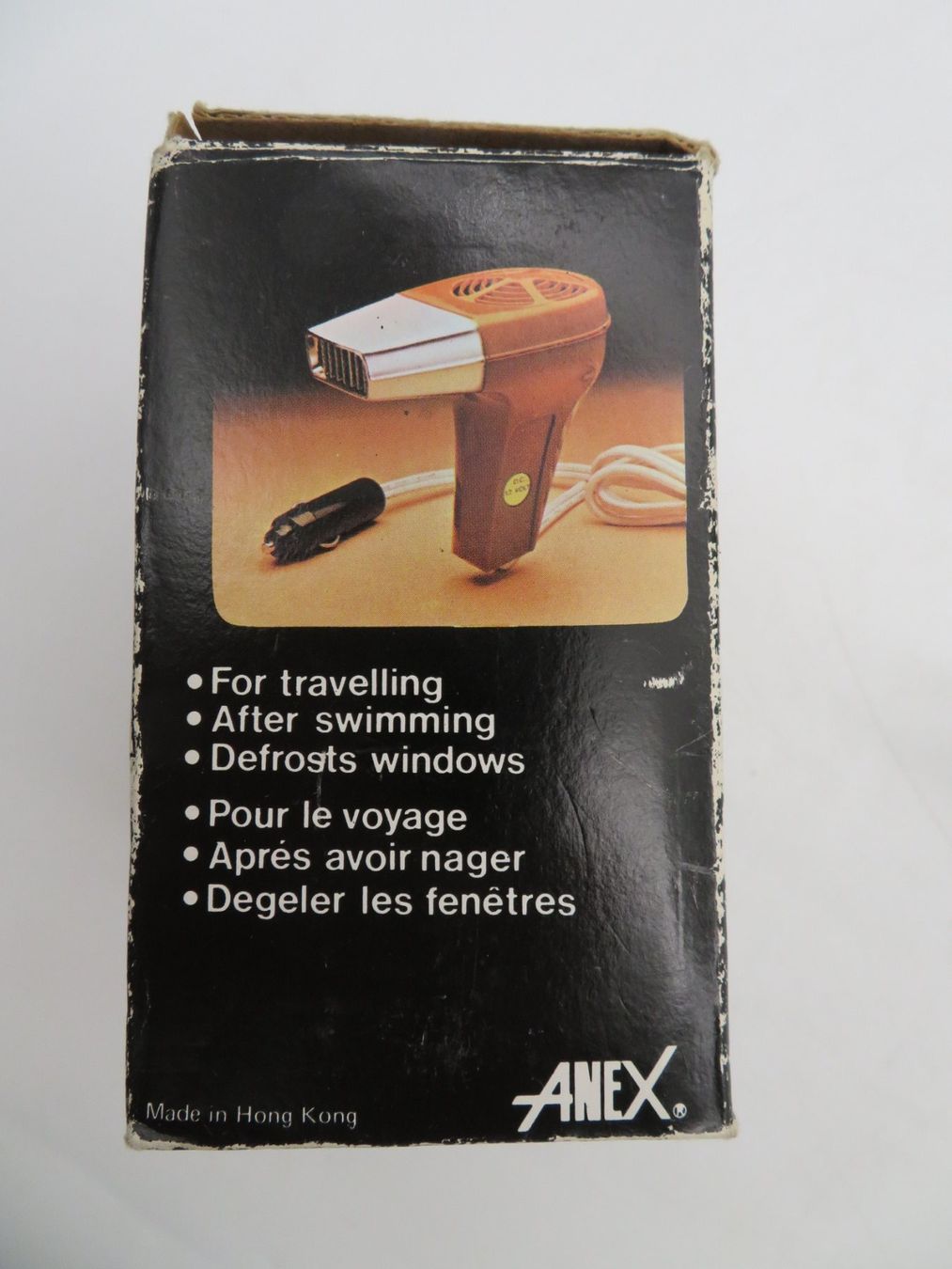 Föhn: Retro Auto-Föhn von Anex – Gebraucht aus Reinach BL von WBZ-Flohmarkt 6
