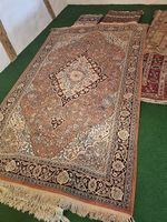 grosser Seidenteppich neuwertig 171 x 295  Orientteppich