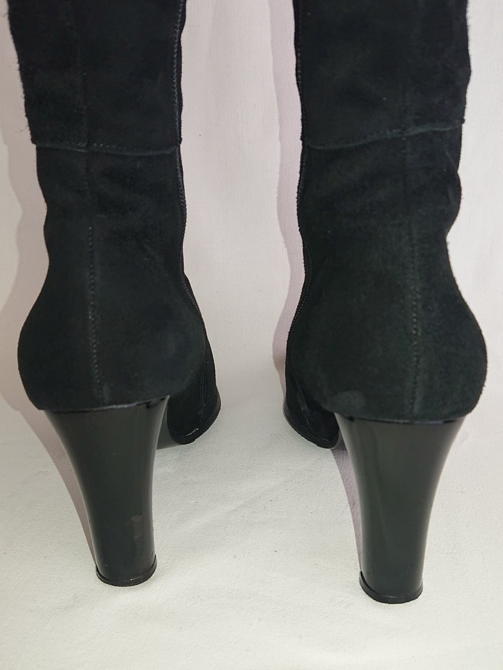 Scarpe da donna: Wildleder-Stiefel  - 39 - warm gefuttert - schwarz – Usato da Thusis venduto da drd_zy9w 3