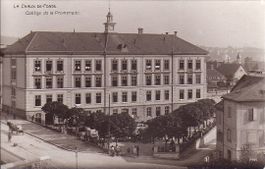 LA CHAUX - de - FONDS, collège de la promenade