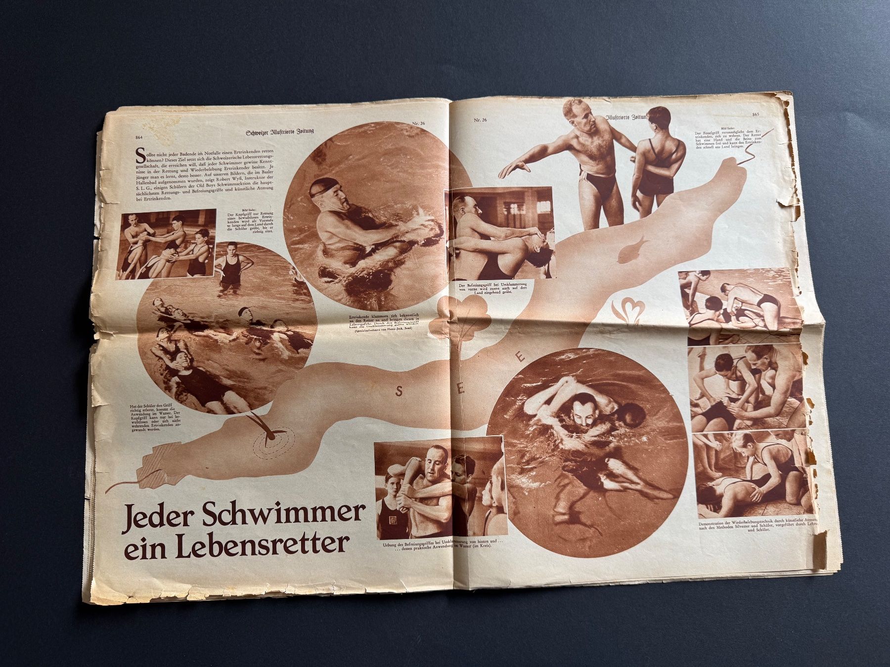 Riviste & Magazine: Schweizer Illustrierte Zeitung Nr. 26 Juni 1935 – Usato da Feldmeilen venduto da Allerlei3112 5