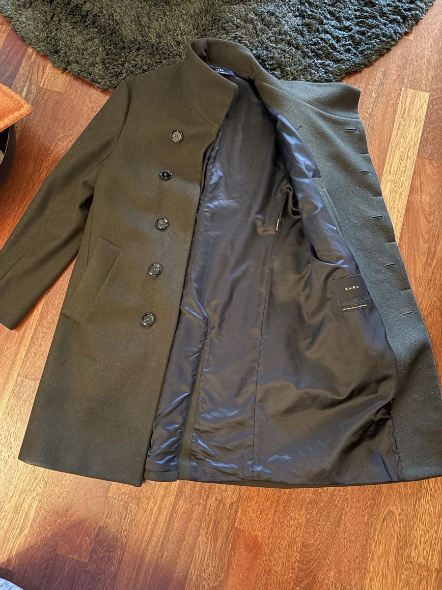 Zara Cappotti: ZARA Man Mantel Olive M – Usato da Zürich venduto da Nick345 2