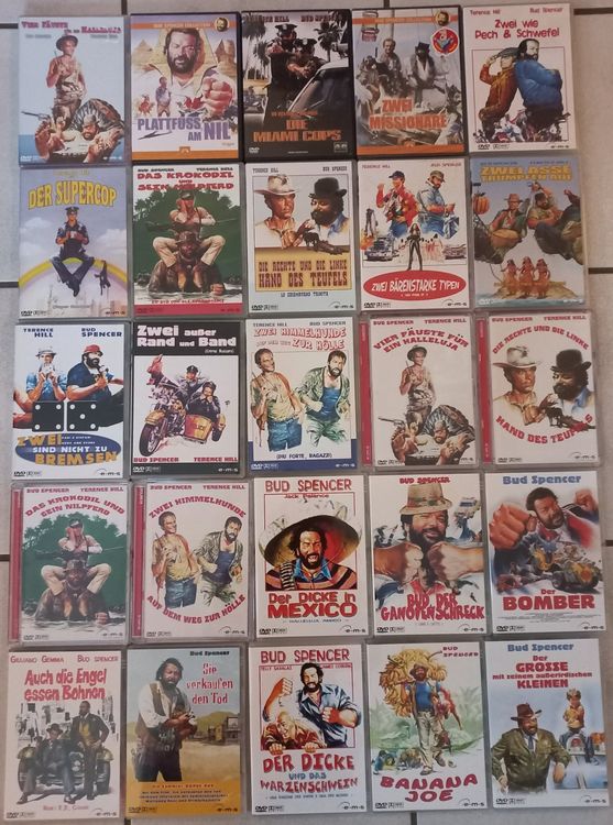 Bud Spencer, Terence Hill, DVD Sammlung, Collection, Lot Kaufen auf Ricardo