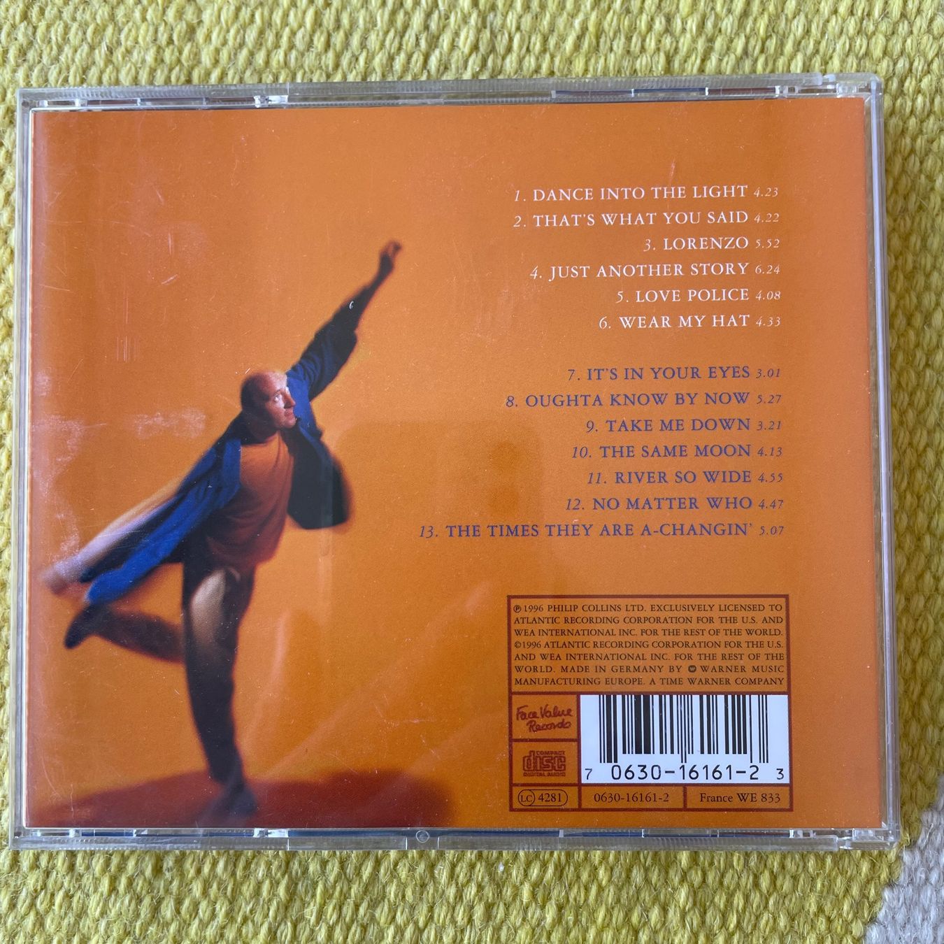 CDs: PHIL COLLINS GENESIS-DANCE INTO THE LIGHT – Gebraucht aus Rorschacherberg von CD-Roli 1