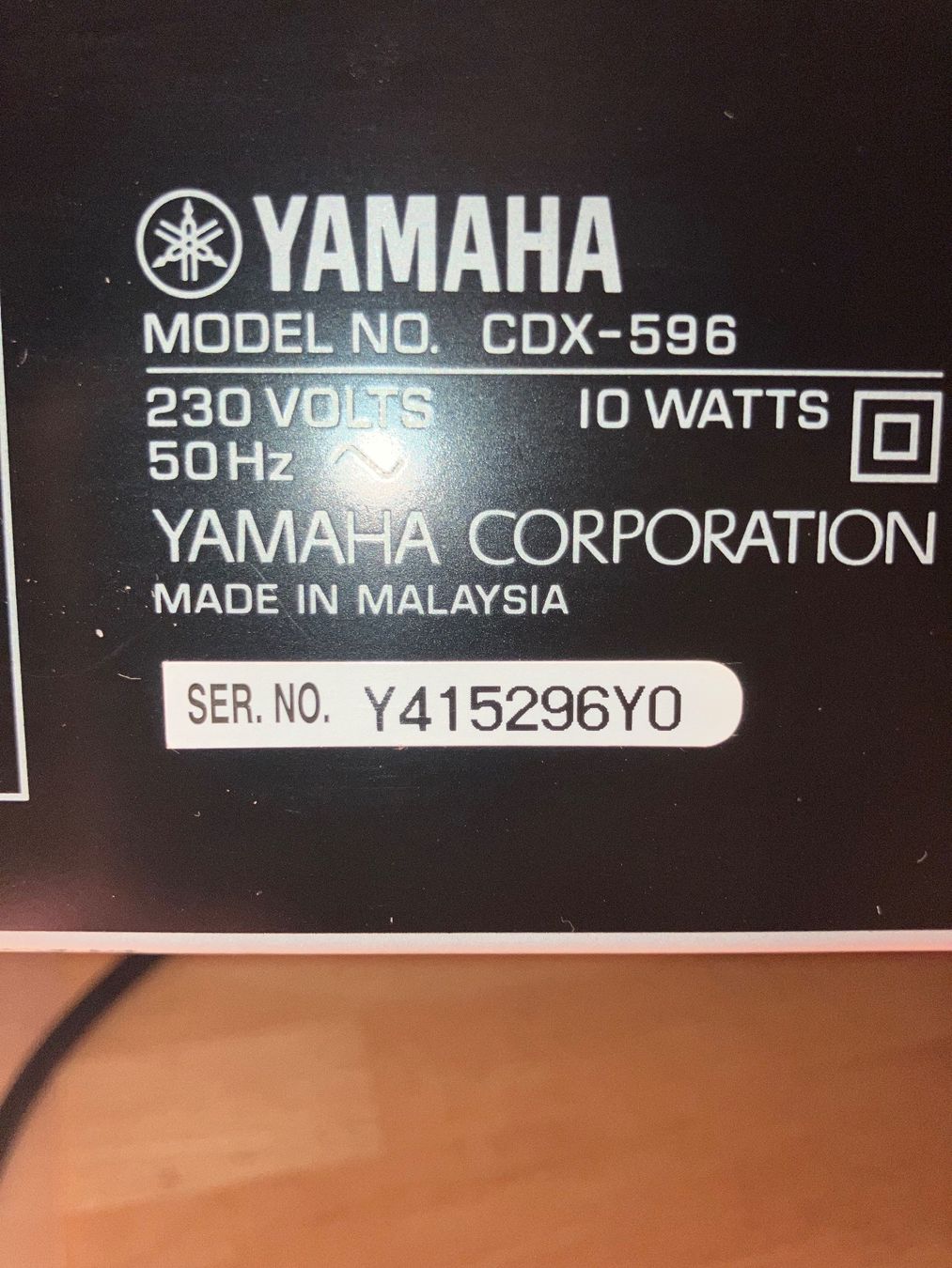 Yamaha Systèmes audio & multimédias: CD-Player Yamaha CDX-596 – D'occasion à Aesch BL par Litespeed11677 4