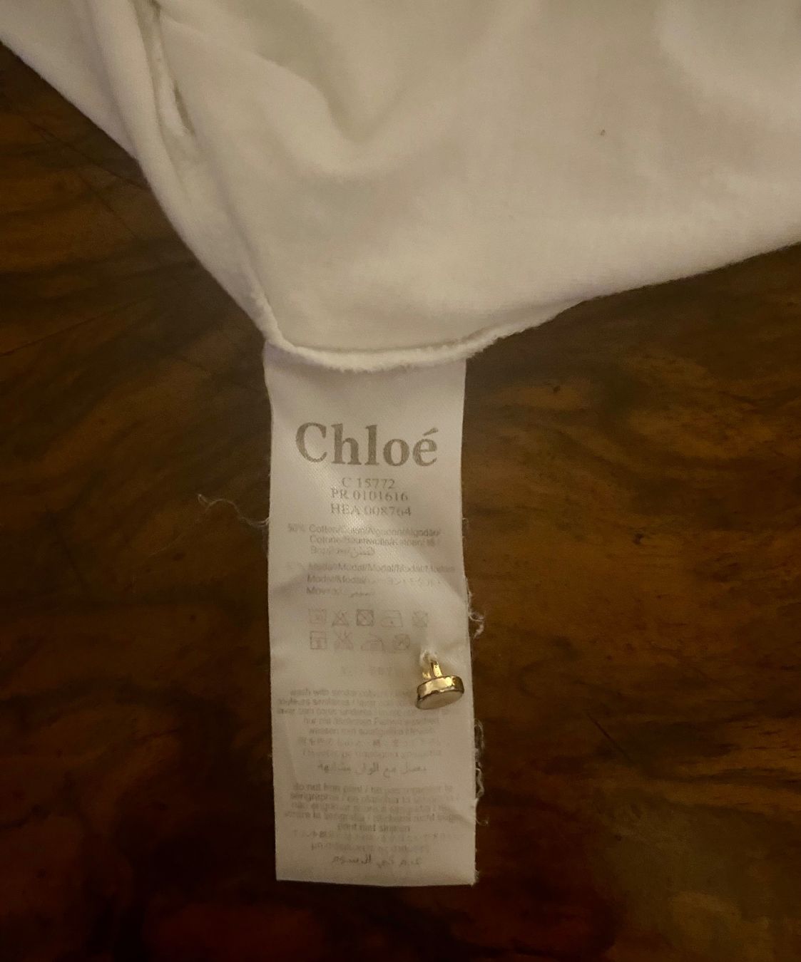 Chloé Camicette, T-shirt & Top: Chloe schönes Shirt, 4J 104 – Usato da Zürich venduto da Sol65 3