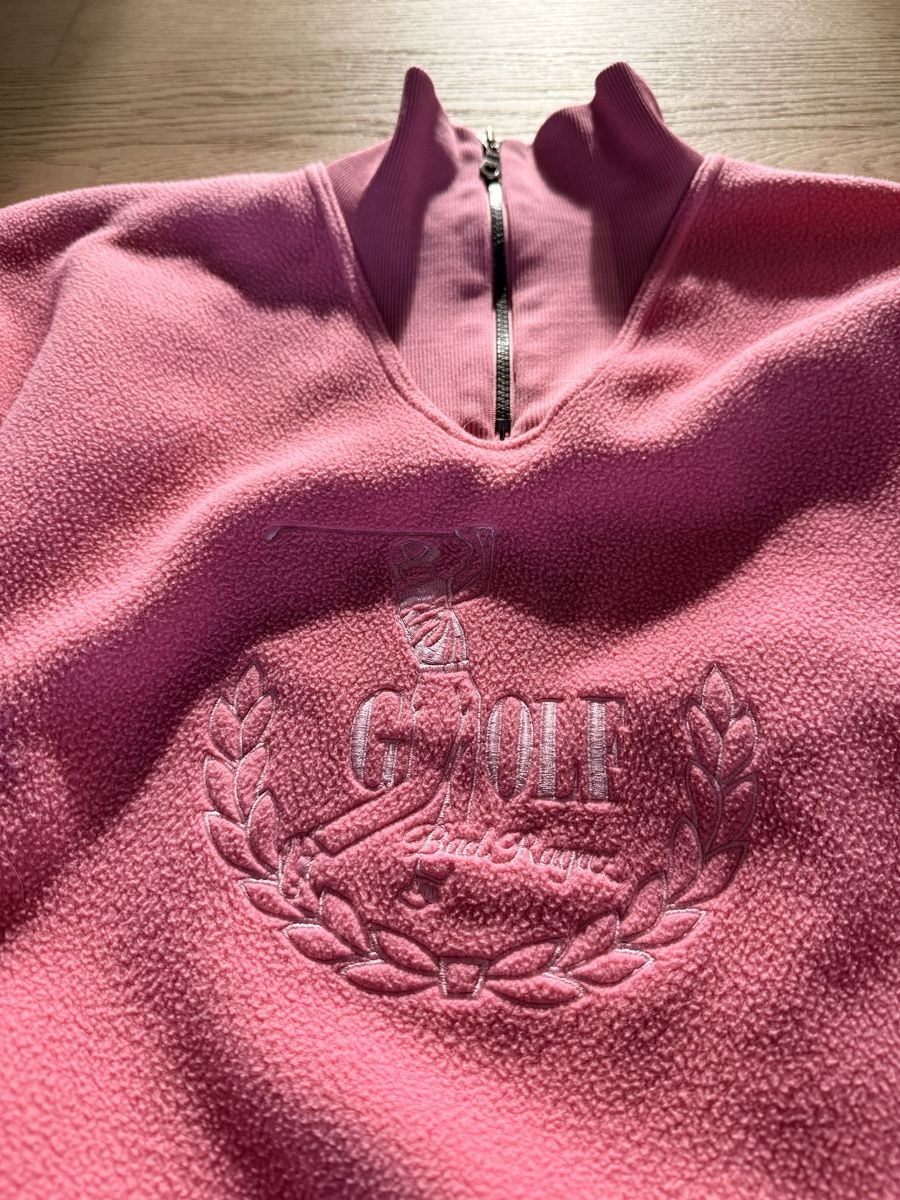 Maglioni & Felpe: Rosa Fleece Golf Pullover Bad ragaz Gr. M Winter Pulli  – Usato da Staad SG venduto da Chirrari 1