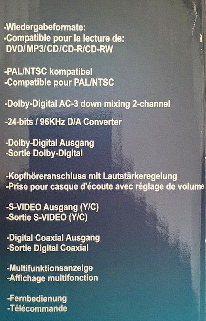 Multimediaplayer & Streamer: DVD Player – Gebraucht aus Zürich von JanetT01 4