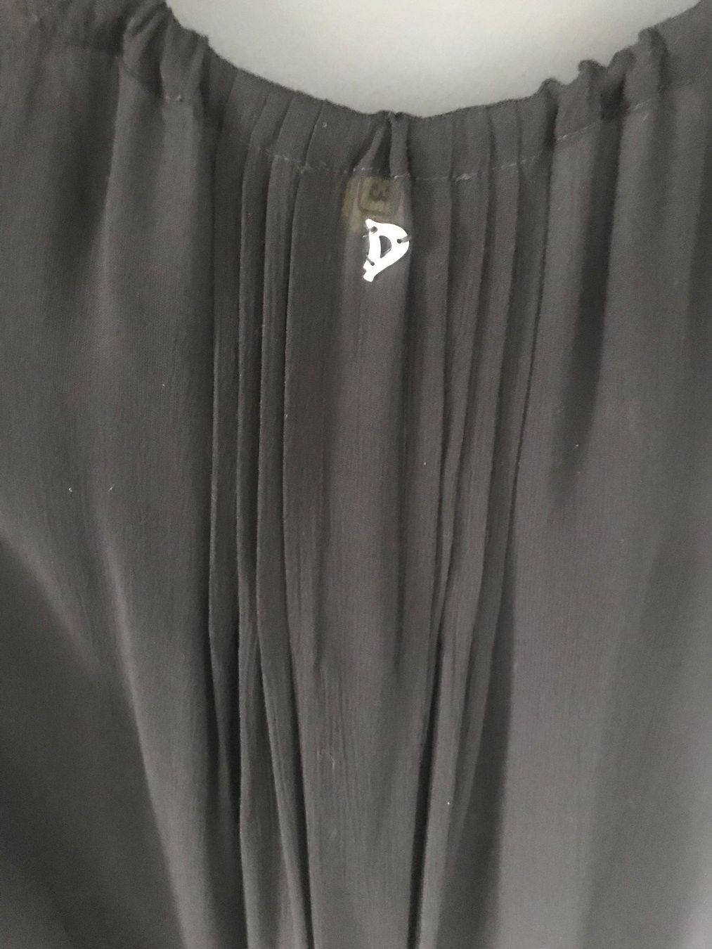 Camicette: Bluse Dondup, schwarz, Gr. IT 40 – Usato da Kilchberg venduto da boudoir076 5