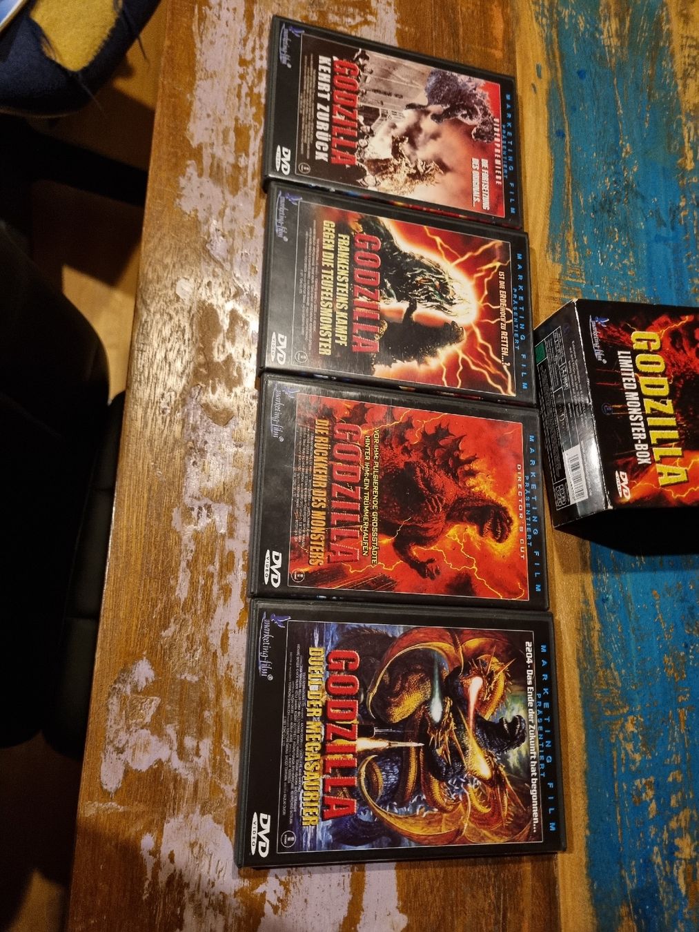Tutti i DVDs: Godzilla Sammlung RAR, 9 Filme Sci Fi – Usato da Winterthur venduto da Belzarek 4