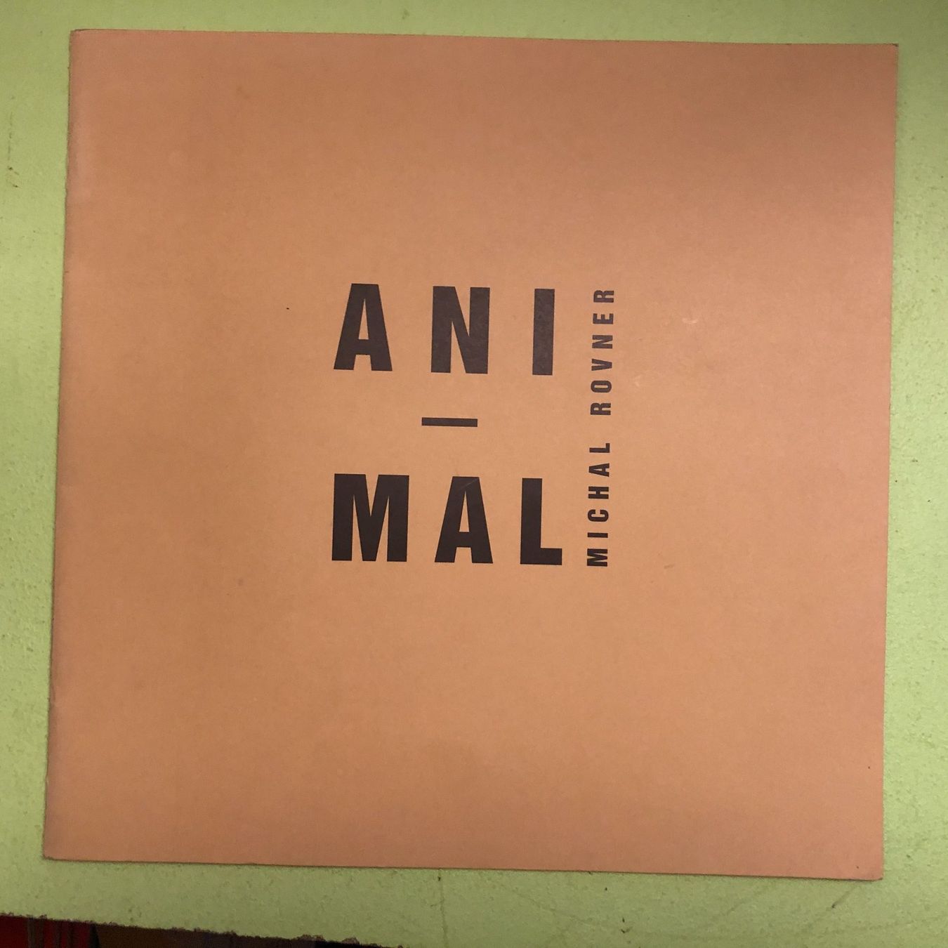 Libri: Michal Rovner: ANI-MAL / Animal. – Usato da Zürich venduto da allp
