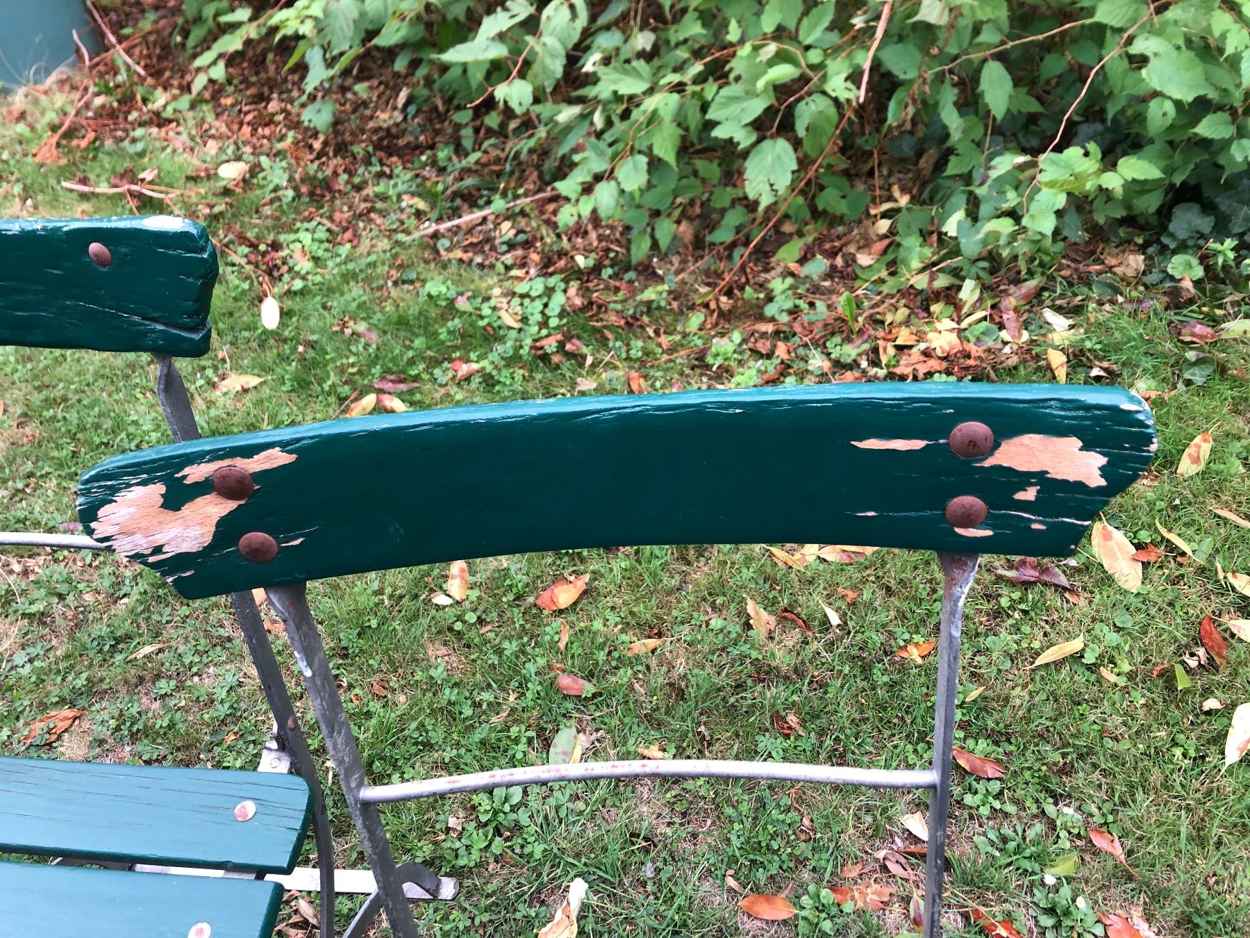 Set di tavolo e panche: Die etwas anderen Garten oder Balkonmöbel – Usato da Seuzach venduto da Monika112 7