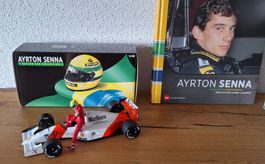 McLaren MP4/7 Honda  Ayrton Senna F1 1992  mit Marlboro 1:18