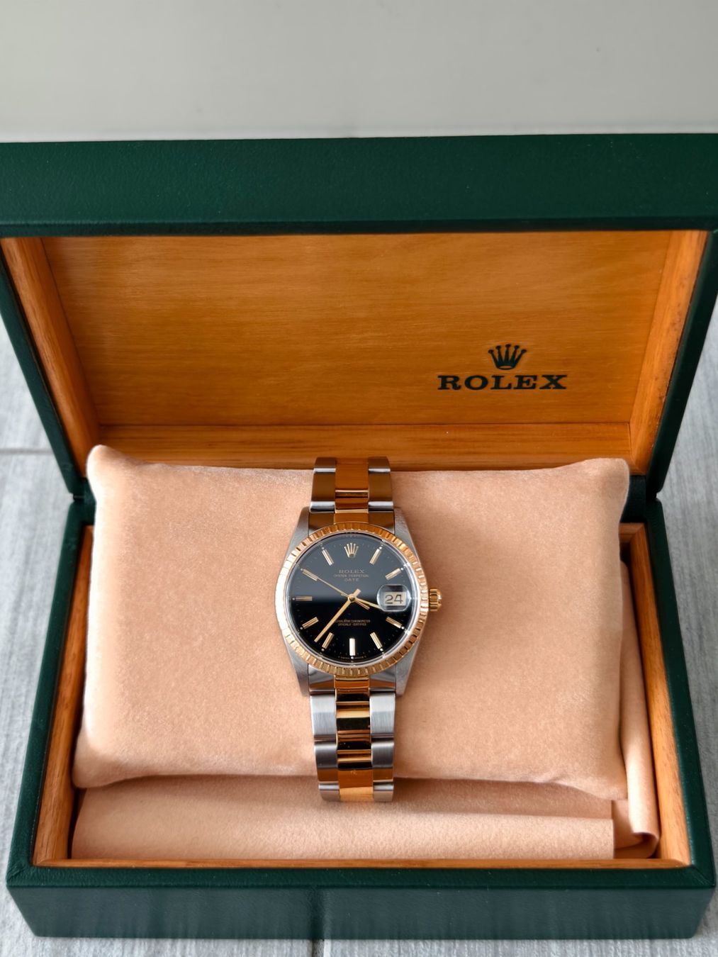 Rolex Orologi: Rolex Oyster Perpetual 34mm – Usato da Landquart venduto da Sioux0