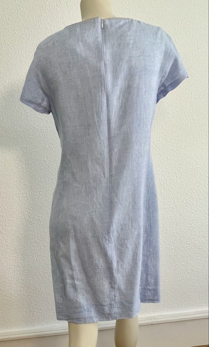 Robes: Rene Lezard hellblaues Leinenkleid Gr.36  – D'occasion à Basel par Bettybooo 4