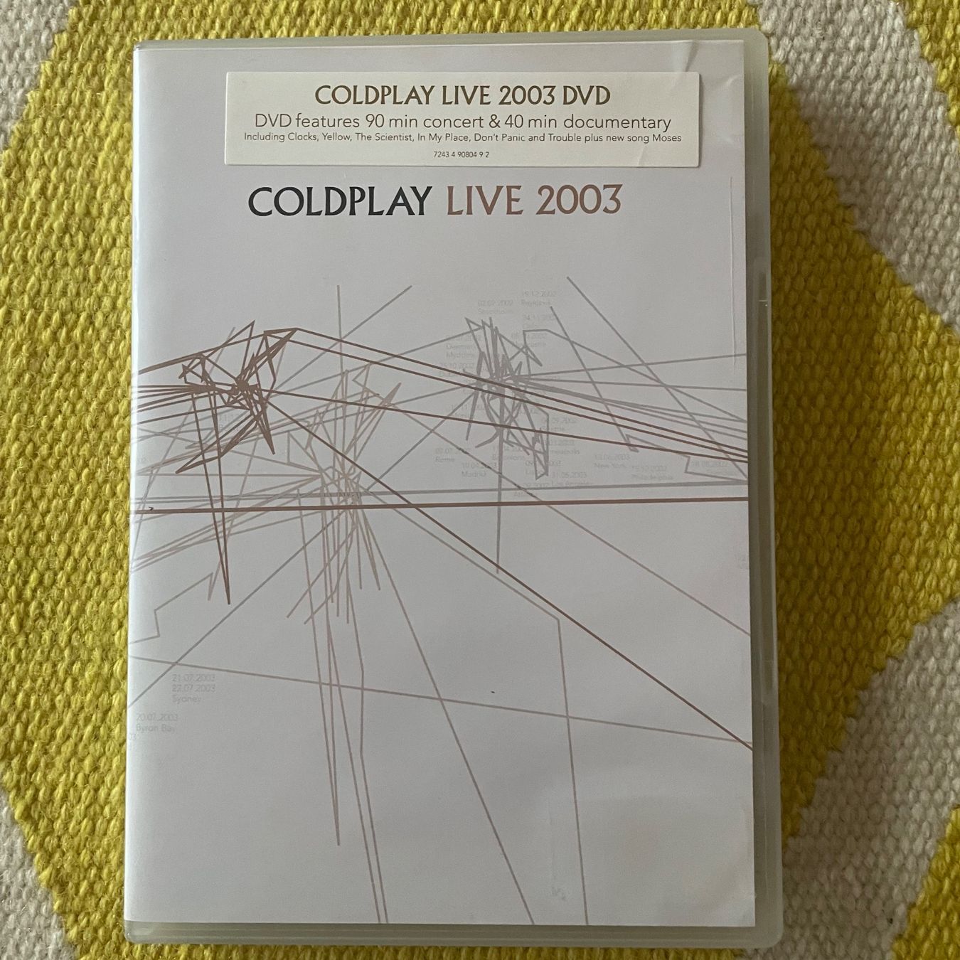 Tous les DVDs: COLDPLAY-DVD LIVE 2003 – D'occasion à Rorschacherberg par CD-Roli