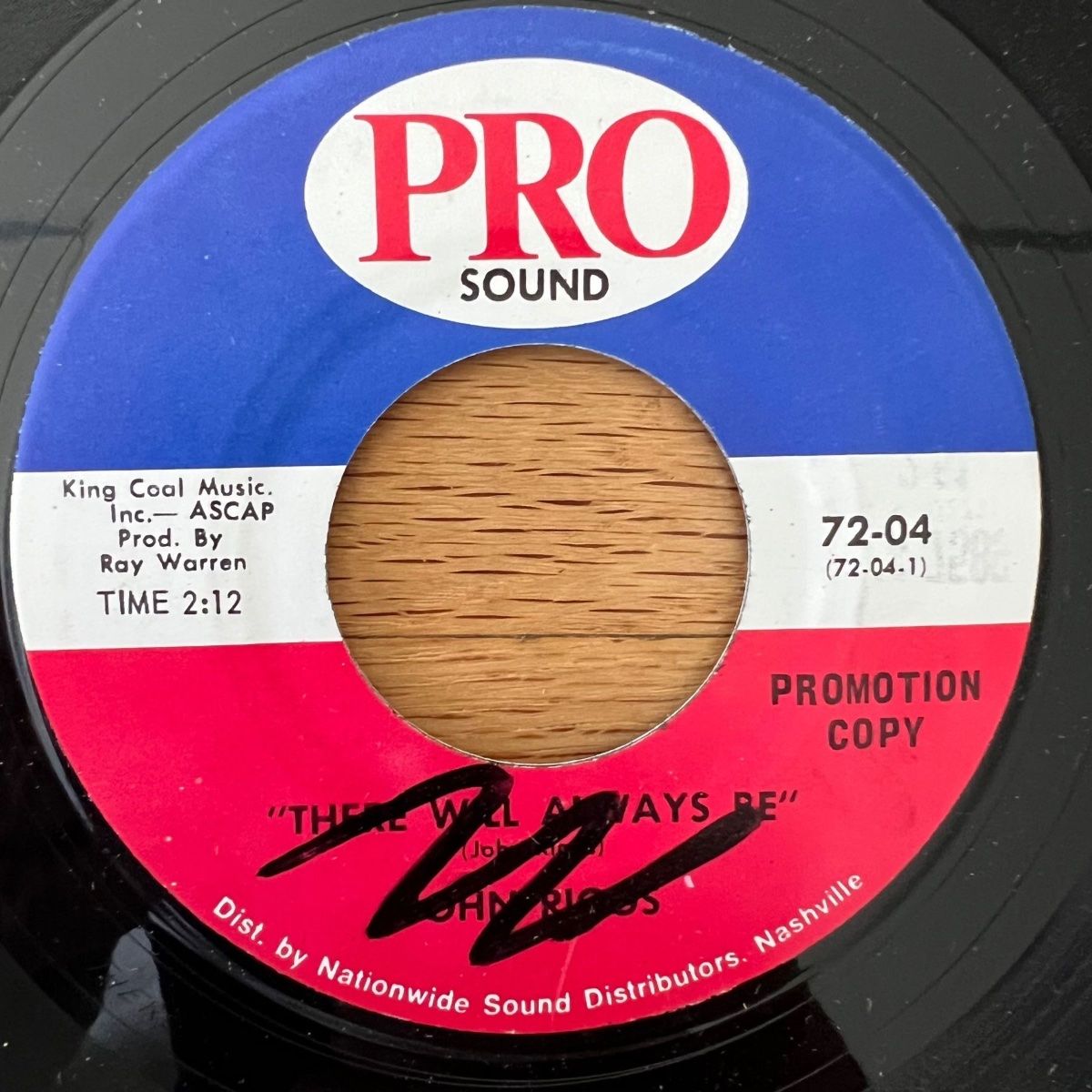 Dischi in vinile: John Riggs - There Will Always Be / US-Promo 1972 – Usato da Gais venduto da soundcave57