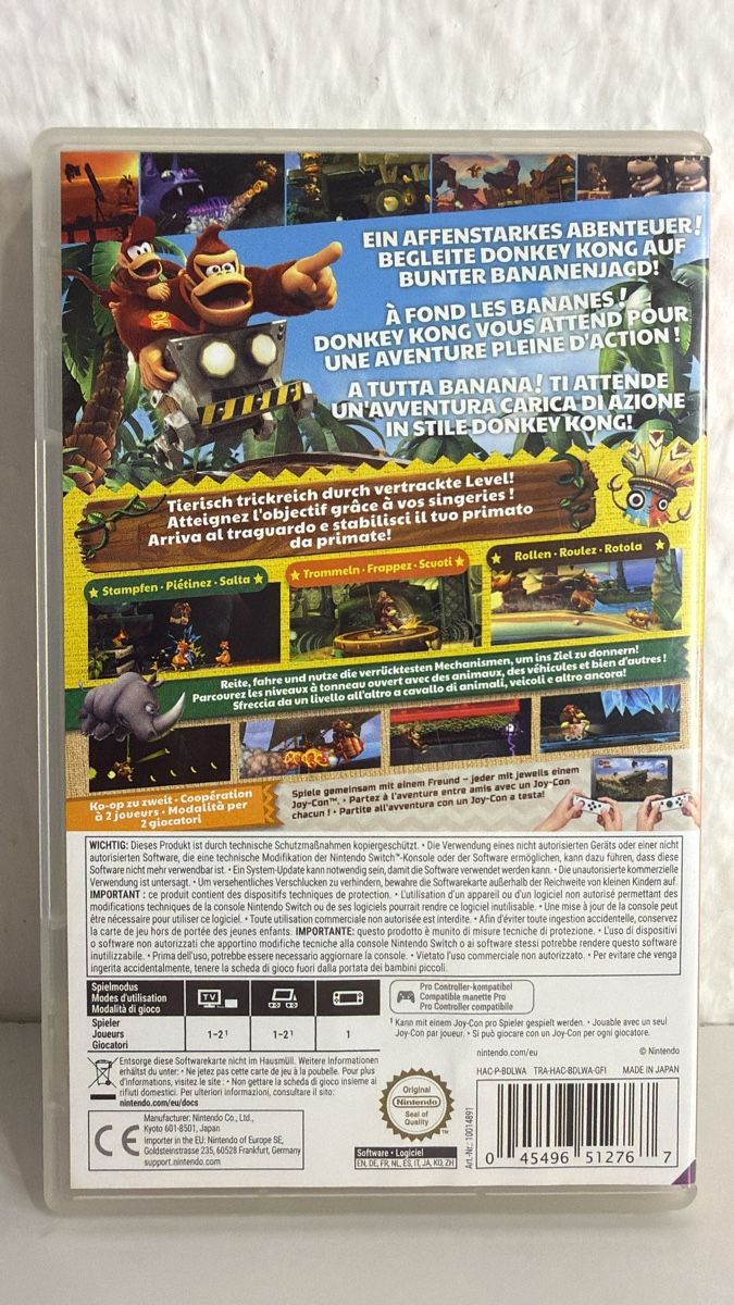 Nintendo Jeux: Donkey Kong Country Returns HD - Nintendo Switch Game! – D'occasion à Ehrendingen par bubulence 1