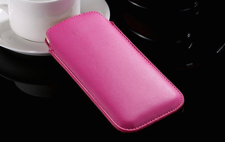 Cover & Protezioni schermo: Universal Lederetui in Rosarot – Nuovo e nell'imballaggio originale da Liestal venduto da OMAROSHOP