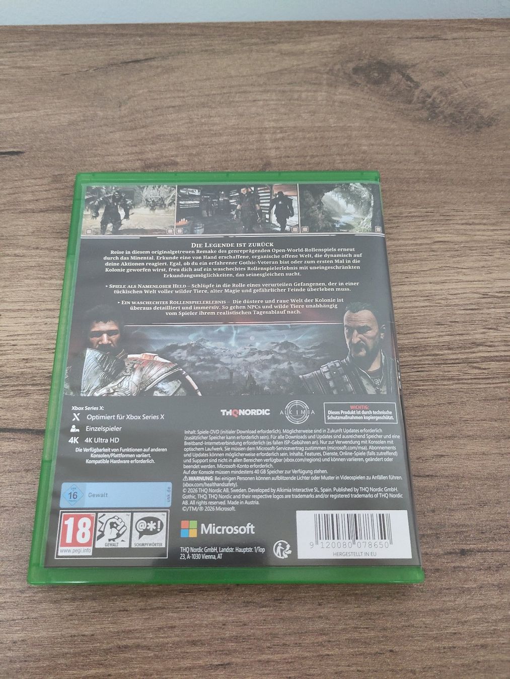 Giochi: Gothic 1 Remake für Xbox – Usato da Ziegelbrücke venduto da Muff4 1