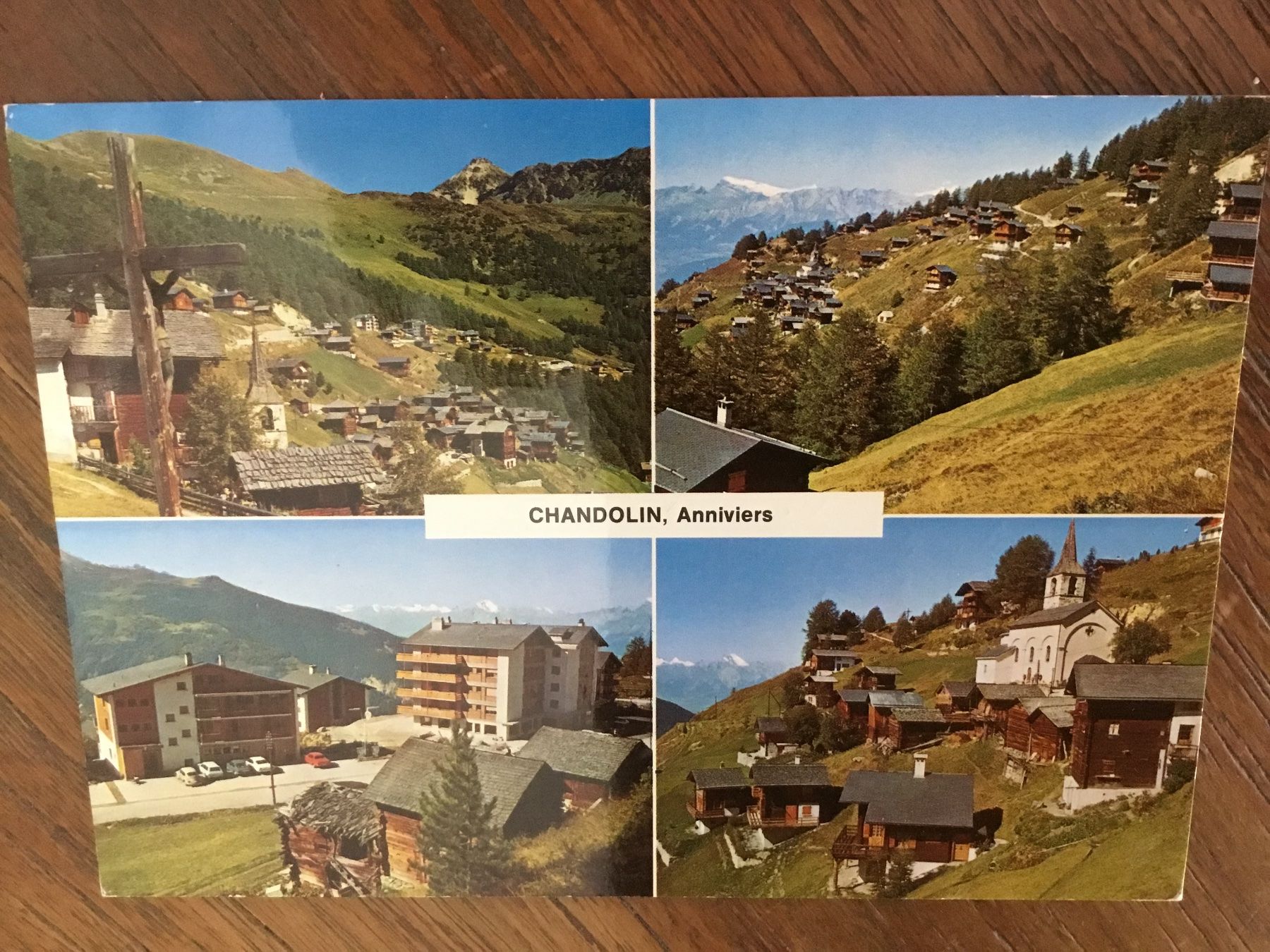 Cartoline postali: Alte Ansichtskarte von Chandolin, Anniviers – Usato da Thierachern venduto da sweden08