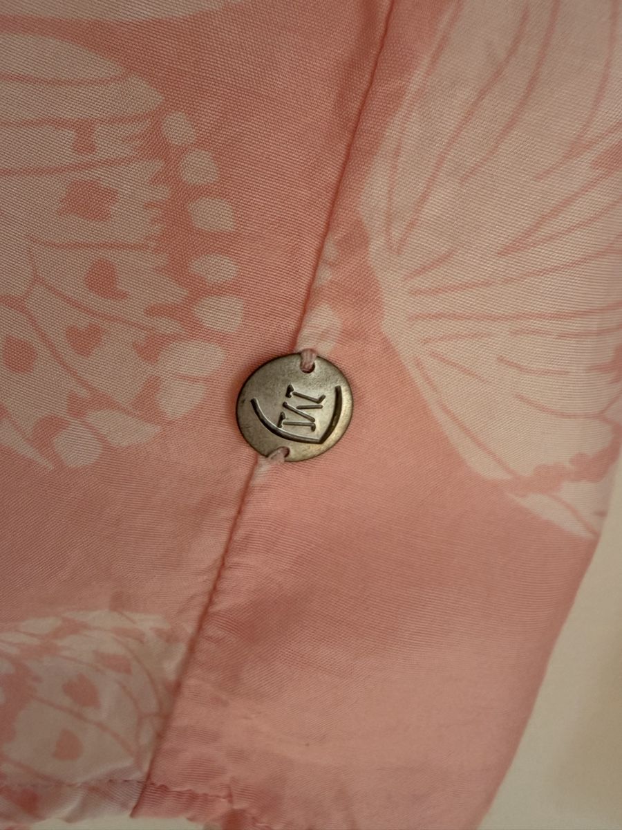 Blusen: Bluse Milano Italy Rosa Schmetterling Muster Grösse 36 – Neu (gemäss Beschreibung) aus Heiligenschwendi von maerchen2008 3